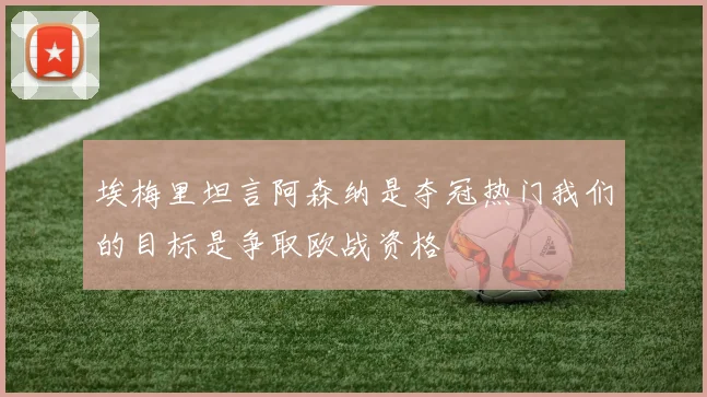埃梅里坦言阿森纳是夺冠热门我们的目标是争取欧战资格